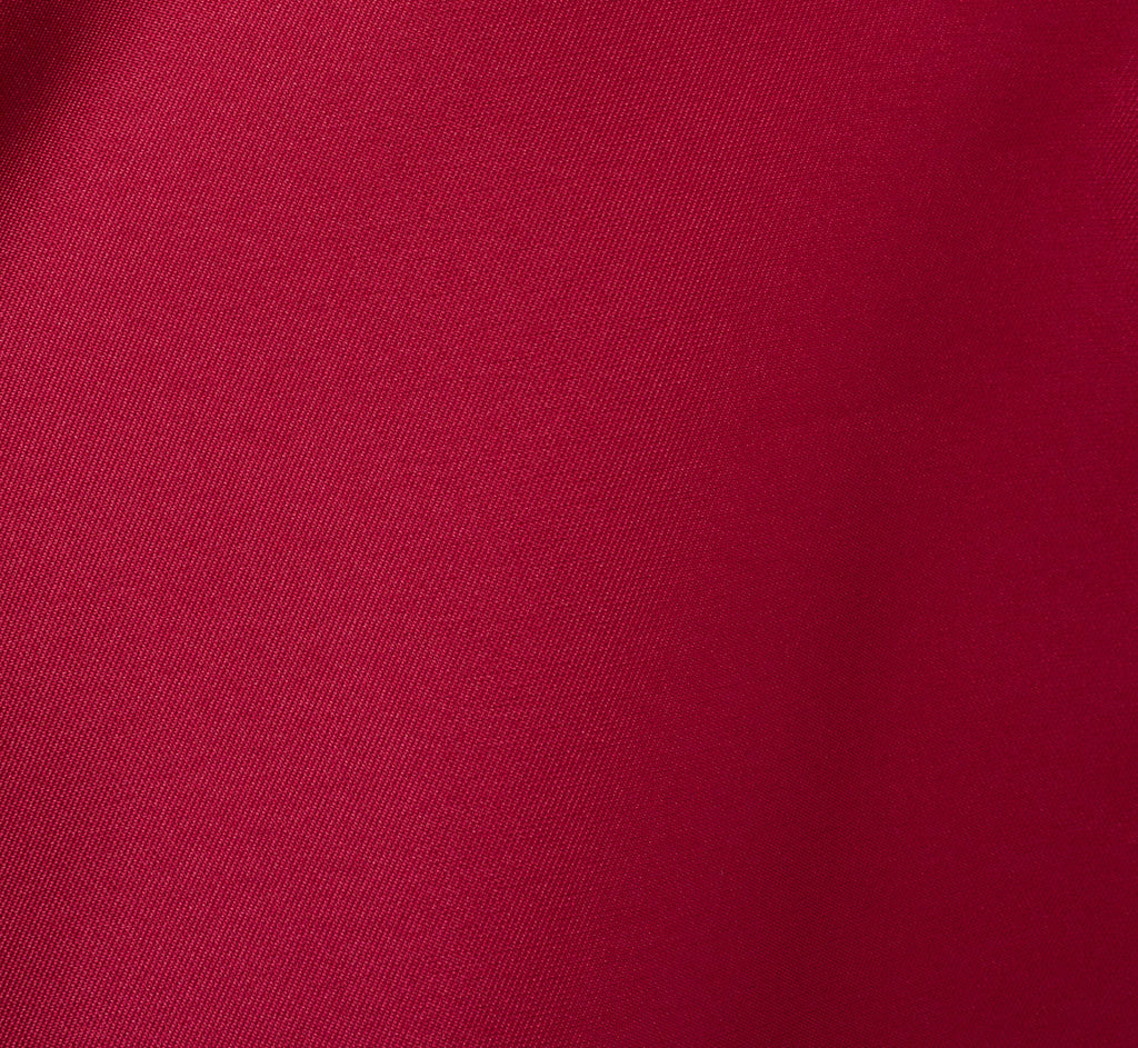 Sleeveless 3D Flower Mikado Midi Dress In Red Plum